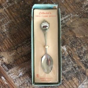 Collectible Demi Tasse spoon “California “